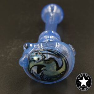 product glass pipe 210000031243 00 | Cristo STB - Shine Blue With Wag Cap Spoon