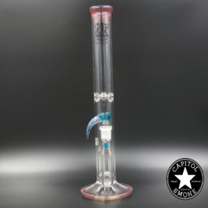 product glass pipe 210000034305 00 | 2k Glass Art Double Line w/horn Color 44mm