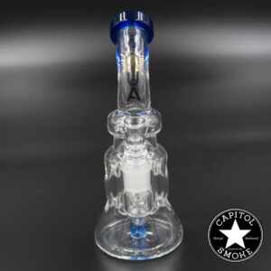 product glass pipe 210000034776 00 | Aqua Mini Fab Bell w/ Fixed Perc Blue