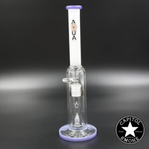 product glass pipe 210000034790 00 | Aqua Skinny Tube w/ Inline Stemless Perc Purple
