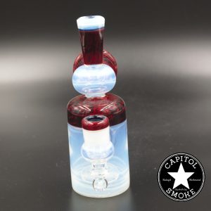 product glass pipe 210000035368 00 | Cameron Reed Glass Red, White, & Opals Rig