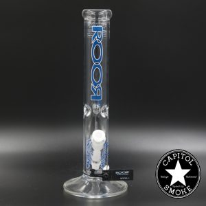 product glass pipe 210000039126 00 | Roor 14" 50x5 Straight Collector Series Blue w/ White Downstem Set