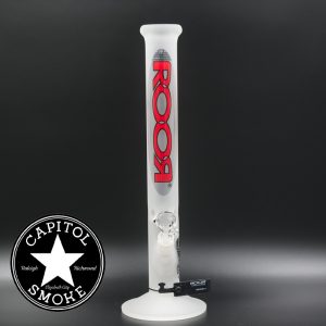 product glass pipe 210000039166 00 | Roor 18" 50x5 Straight Frosted Red/Black