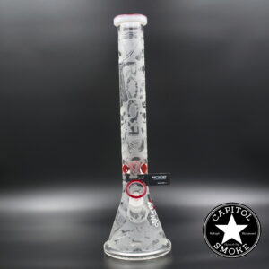 product glass pipe 210000039545 00 | ROOR Ltd. 18" Beaker 50x5 Shark Bite