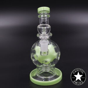 product glass pipe 210000039793 00 | Green Bear Slime Green Exo Sphere