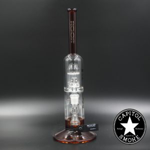 product glass pipe 210000040438 00 | Roor Tech Tree Perc Stemless Bubbler Amber