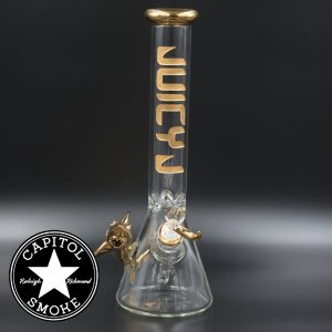 product glass pipe 210000041732 00 | Juicy J 15" Gold Shark Beaker