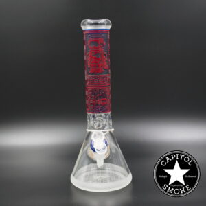 product glass pipe 210000042646 00 | Cheech Glass 14" Red Beaker Mind Of A Maniac