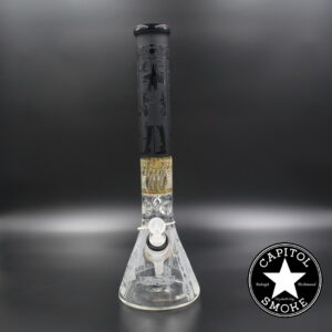 product glass pipe 210000042648 00 | Cheech Glass 14" Totem of Egypt Sandblasted Beaker