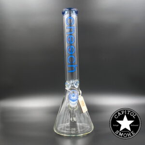 product glass pipe 210000042650 00 | Cheech Glass 18" 9mm. Color Beaker Blue