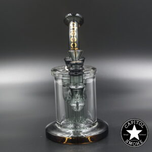 product glass pipe 210000042710 00 | Cheech Glass "Sometimes Life Is Better Transparent" Tree Perc Rig Black