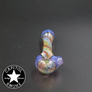 product glass pipe 210000042795 00 | Jefe Medium Pink and Red Wave Spoon Pipe