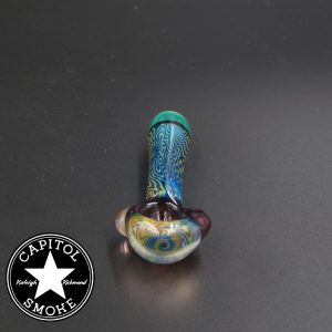 product glass pipe 210000042803 00 | Jefe Small Red, Blue, and Green Spoon Pipe