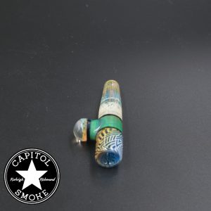 product glass pipe 210000042899 00 | Jefe Blue Design, Sea Green, Pink One Hitter