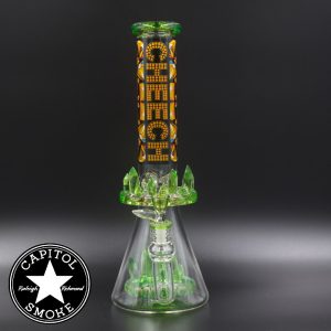 product glass pipe 210000043000 00 | Cheech Glass Green Just Know We Shining Bling Bling
