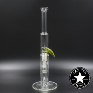 product glass pipe 210000043653 00 | IV 15" Yellow GlassTube With Ash Catcher