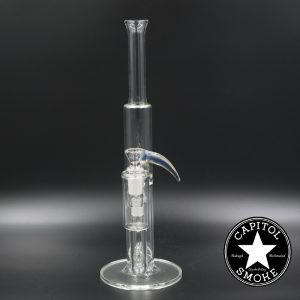 product glass pipe 210000043659 00 | IV 15" Light Yellow GlassTube With Ash Catcher