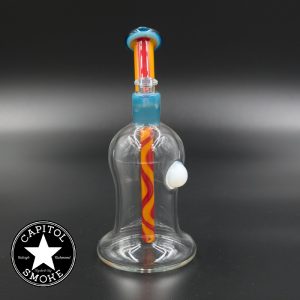 product glass pipe 210000043750 00 | TKO Color Red and Orange Removable Downstem Rig