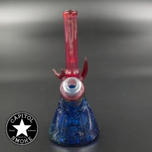 product glass pipe 210000043759 00 | Gem's Glasswerx Antler Rig Fume Red/Blue