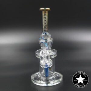 product glass pipe 210000043764 00 | Cheech 7" Fumed Rig w/ Perc & Banger