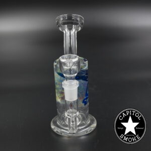 product glass pipe 210000044076 00 | Sector Glass x Keebler Blue and Yellow Glass ISO Commuter Rig