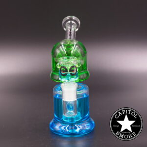 product glass pipe 210000044252 00 | Cheech Green and Blue Glycerin StormTrooper Rig w/ Glycerin Slide