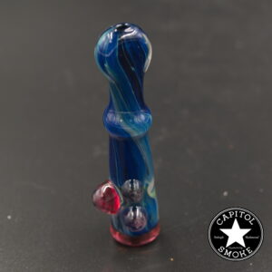 product glass pipe 210000044368 00 | Liam The Glass Guy Blue Chillum