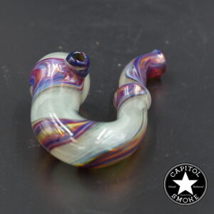 product glass pipe 210000044417 00 | Liam The Glass Guy Fuchsia and Clear Sherlock / Squat