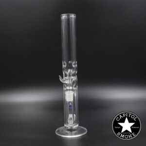 product glass pipe 210000044441 00 | Aaron Burt Purple Straight tube Gridline