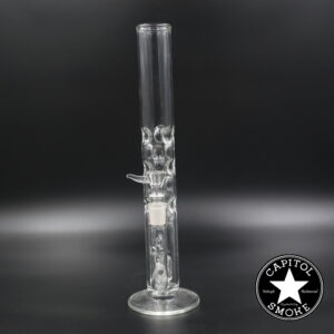 product glass pipe 210000044445 00 | Aaron Burt Bubbly Straight tube Gridline
