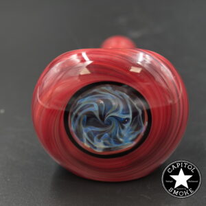 product glass pipe 210000045135 00 | G-Check Red and Blue Horned Worked Spoon