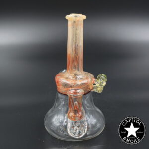 product glass pipe 210000045209 00 | Naptime Glass 10mm Gil Perc Rig w/ UV Mushrooms