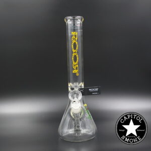 product glass pipe 210000045297 00 | Roor Yellow Flower 14" BK 45x5