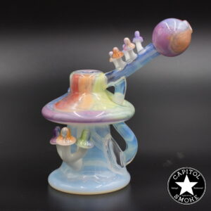 product glass pipe 210000045492 00 | Colorful Mushroom Rig by Scomo Moanet