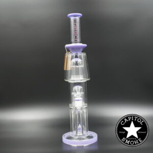 product glass pipe 210000045710 00 | Cheech Glass Purple 16" Straight Watch Me Stack My Bubbles Waterpipe