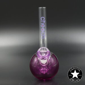 product glass pipe 210000045973 00 | 8" Long Neck Purple Glycerin Ball w/ Perc