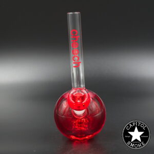 product glass pipe 210000045975 00 | 8" Long Neck Red Glycerin Ball w/ Perc