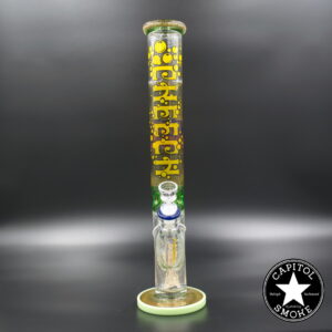 product glass pipe 210000045977 00 | Cheech 17" Yellow logo Multi-color Str8 Tube