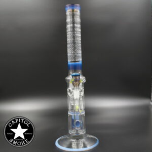product glass pipe 210000046382 00 | SSS Bigtoe Scollped BLue Sandblasted Neck