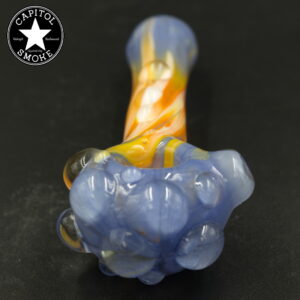 product glass pipe 210000046802 00 | Tony Glass Purple and Orange Tye Dye Spoon