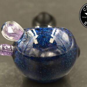 product glass pipe 210000046861 00 | Jasmine Steinacker Purple and Blue Glass Opal Handpipe