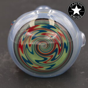 product glass pipe 210000046924 00 | G-Check Blue and Rainbow Horned HP