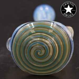 product glass pipe 210000046940 00 | G-Check Translucent Light Blue and Swirl HP