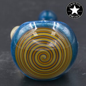 product glass pipe 210000046944 00 | G-Check Metallic Blue and Swirl HP