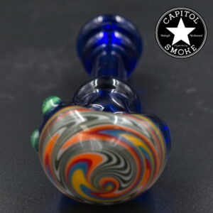 product glass pipe 210000047042 00 | Danyl Britts Blue and Orange Worked Spoon