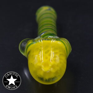product glass pipe 210000047088 00 | Plug A Nug Yellow and Green Frit Honeycomb HP