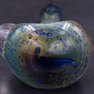 product glass pipe 210000047258 00 | Captain Glass Blue Green and Yellow Dichro HP