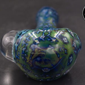product glass pipe 210000047271 00 | Captain Glass Blue and Green Dichro HP