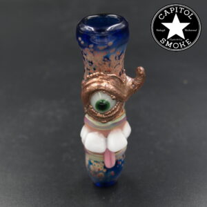 product glass pipe 210000047308 00 | Plug A Nug Electroformed Bronze Horn Cyclops Chillum