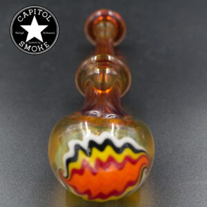 product glass pipe 210000047328 00 | Dawn K Translucent Burnt Orange Worked Spoon